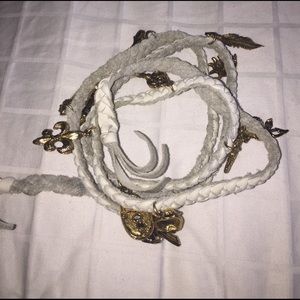 Leather wrap bracelet